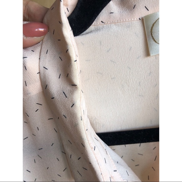 Des Petit Hauts Rosetta Silk Top, Sz. T2/38 🌸 - Picture 11 of 12